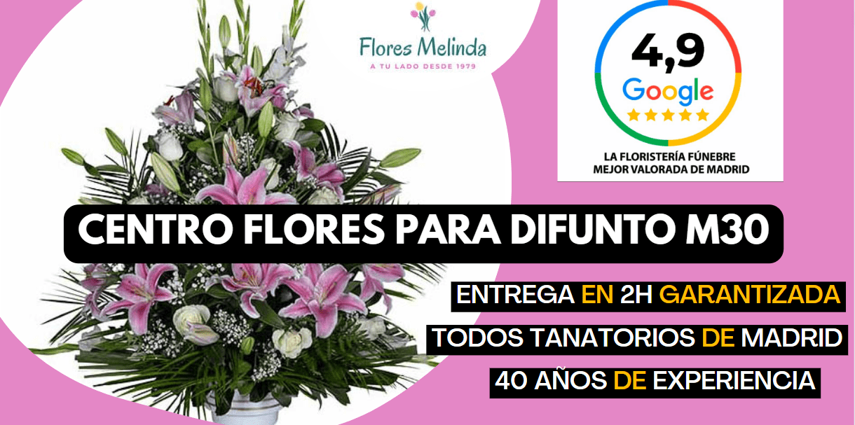 Centro Flores Difunto M30 enviar tanatorio Madrid
