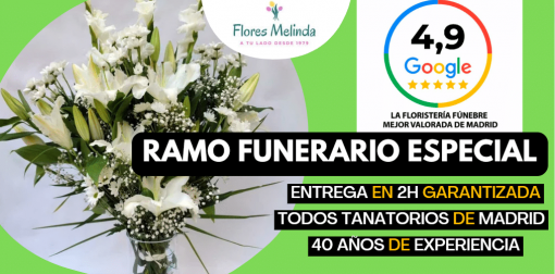 Ramo de Flores para Funeral Especial Precio