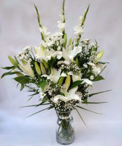 Ramo de flores para funeral, envío urgente tanatorio M30