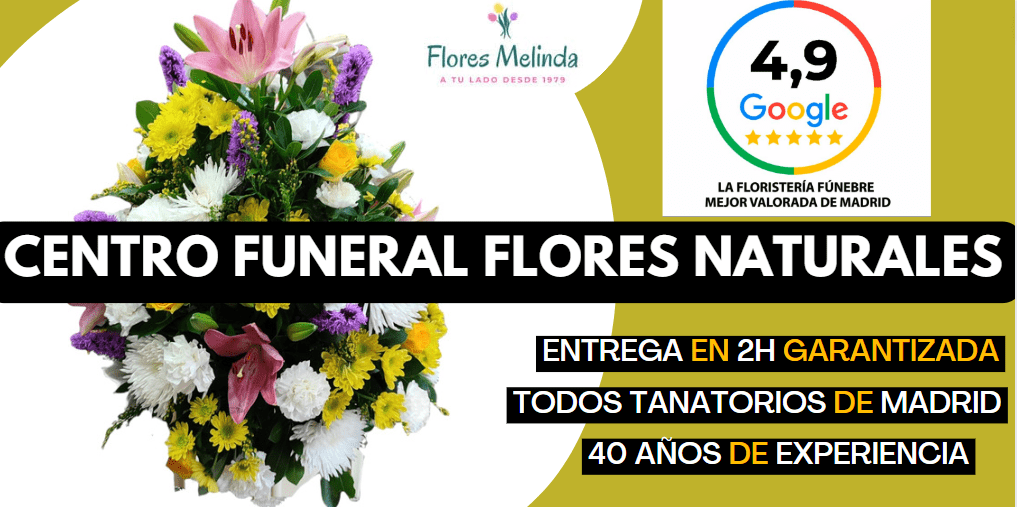 Centro Funeral Difunto Flores NATURALES