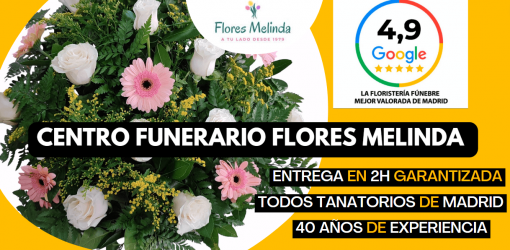 Centro Funerario Flores Melinda Floristería tanatorio M30 Madrid