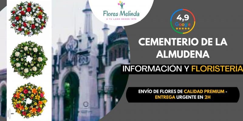 FLORES CEMENTERIO DE LA ALMUDENA, ENVIAR CENTRO FLORES HOY URGENTE