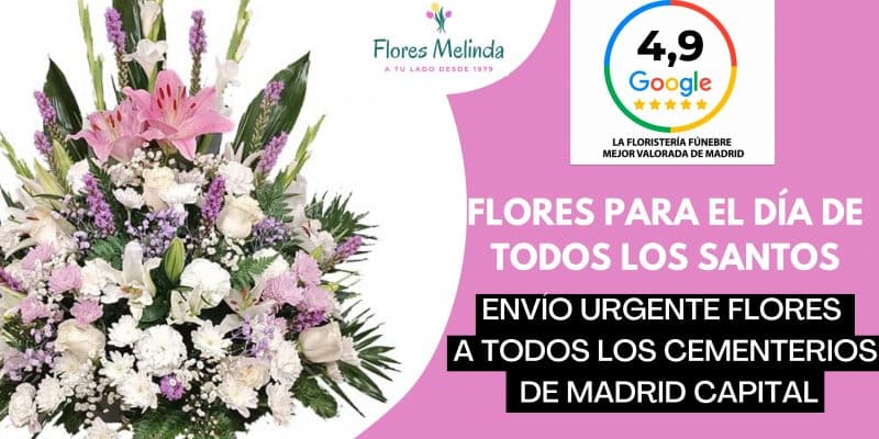 CENTROS DE FLORES PARA EL DÍA DE TODOS LOS SANTOS EN MADRID PRECIOS
