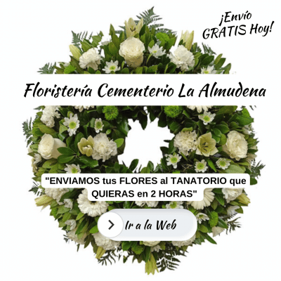 Floristería Cementerio de La Almudena de Madrid Capital, enviar flores hoy
