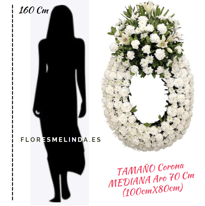 Enviar corona de flores Funeral en Madrid