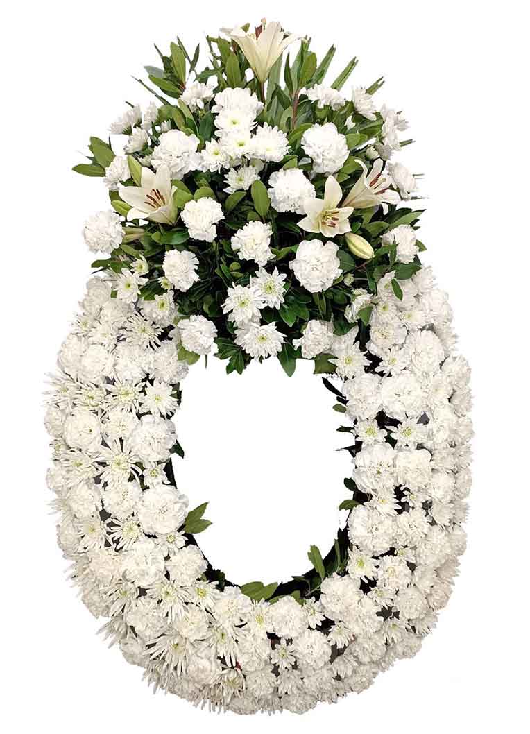 Corona de Flores Funeral Madrid Precio