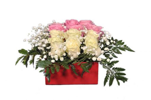rosas en caja para regalar en Madrid