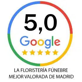 Floristería fúnebre para tanatorios Madrid M30 mejor valorada, para enviar coronas de flores para difuntos