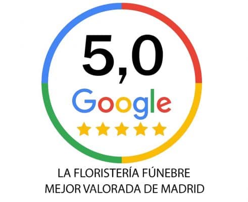 Floristería fúnebre para tanatorios Madrid M30 mejor valorada, para enviar coronas de flores y centros difuntos